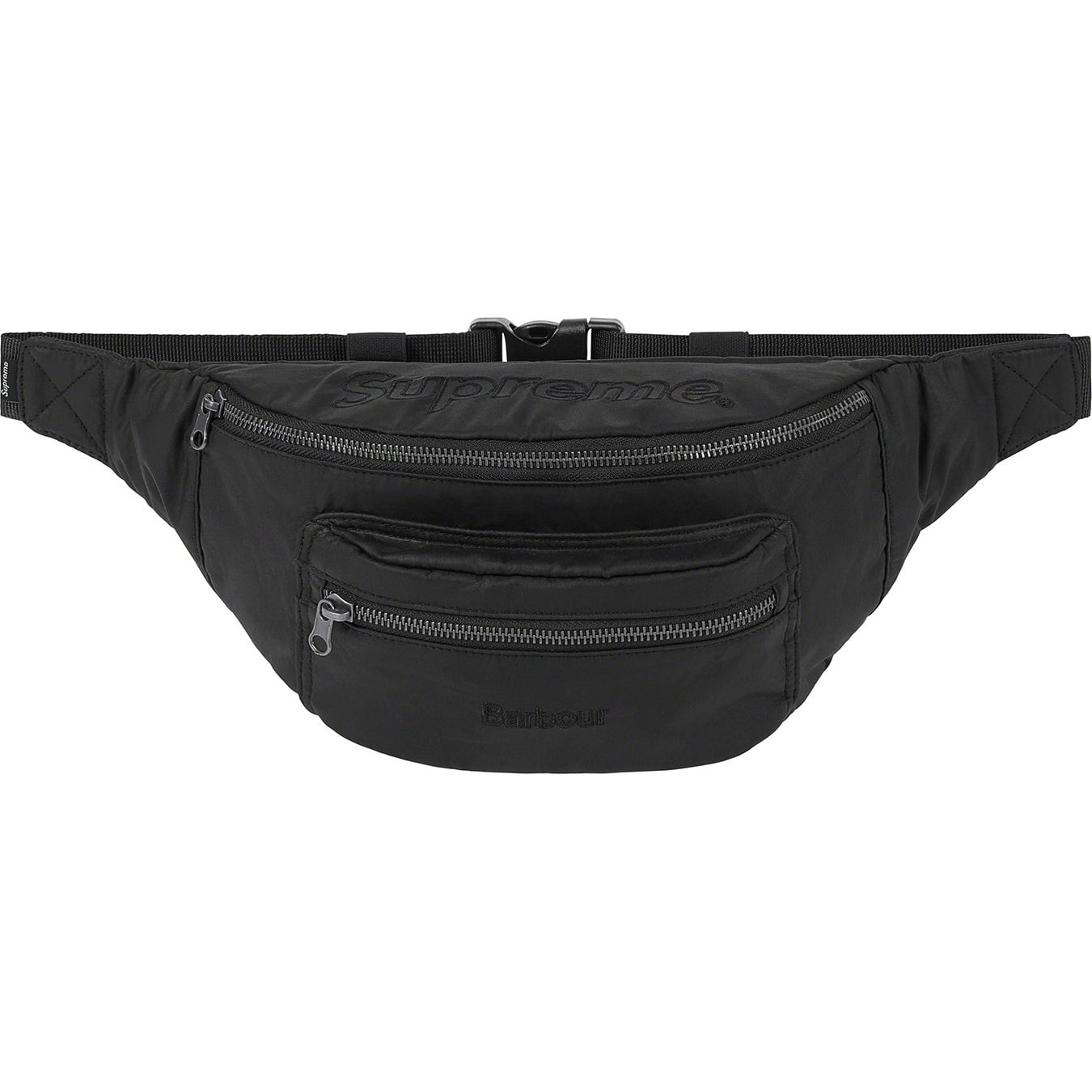 Supreme®/Barbour® Waxed Cotton Waist Bag view 4